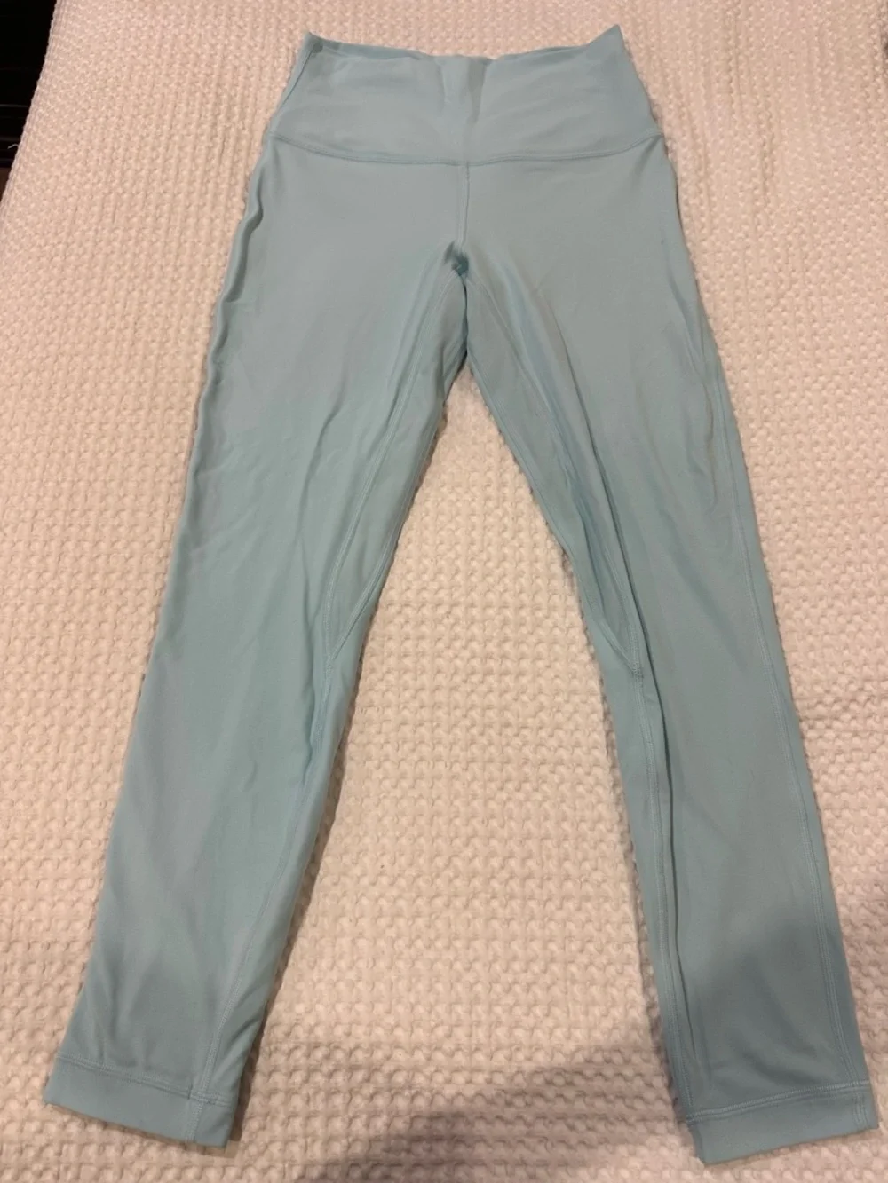 lululemon athletica Light Blue High-Waist Leggings